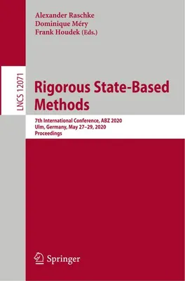 Obrázok produktu pre Rigorous State-Based Methods