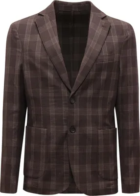 Imagen del producto de O2656. Chaqueta de hombre, modelo "Over-D", con estampado de cuadros escoceses