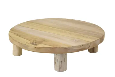 Obrázek produktu pro Van der Leeden Podstavec na květináč, přírodní, průměr 30 cm