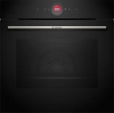 Produktbild von Bosch Serie 8, Einbau-Backofen, 60 x 60 cm, Schwarz HBG7721B1, 11 Beheizungsarten, Pyrolyse, Home Connect