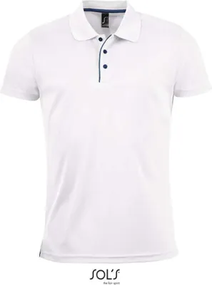 Produktbild von SOLs 01180 | Mens Sports Polo Shirt Performer - Farbe: White - Größe: S