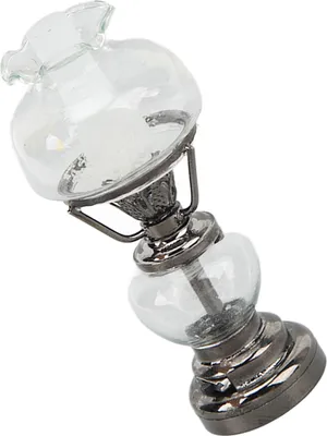 Produktbild von Puppenhaus-Kerzenlampe im Maßstab 1:12, batteriebetrieben, Vintage, dekorative Miniaturleuchte, Schwarz