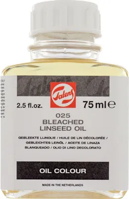 Obrázek produktu pro Talens Bělený lněný olej 025 lahvička 75 ml