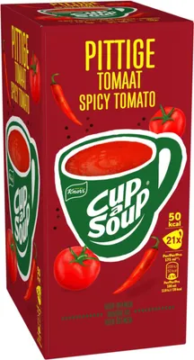 Produktbild von Knorr Cup-a-Suppe würzige Tomate (21x 175ml)