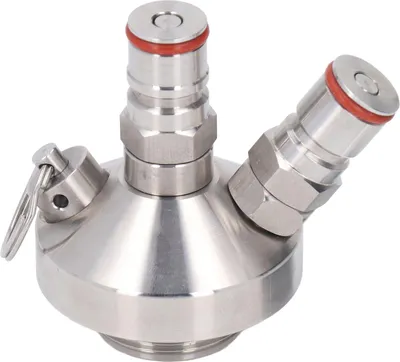Image de Double serrure à bille en acier inoxydable Mini distributeur de fûts de bière Speer pour 2L 3,6L 4L 5L 10L