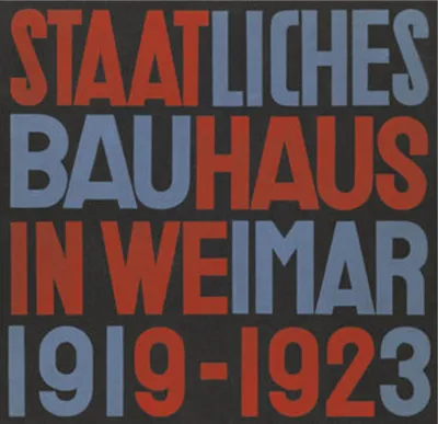 Obrázek produktu pro Staatliches Bauhaus in Weimar 1919 - 1923