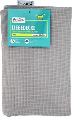 Image de AniOne Couverture chien Neo Grey 120x75 cm