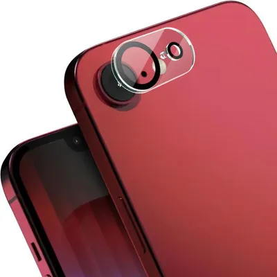 Image de Film de protection en verre trempé pour appareil photo Apple iPhone 17e / 16e IMAK HD, noir