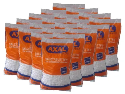 Produktbild von AXAL PRO 20x25kg Salztabletten Regeneriersalz Wasserenthärtung Wasserenthärter