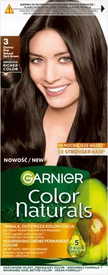 Zdjęcie produktu dla Garnier Color Naturals Farba 3 Ciemny brąz
