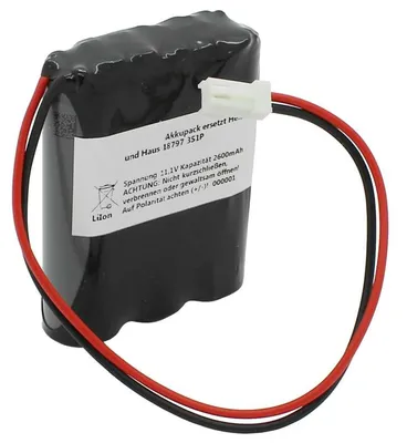 Zdjęcie produktu dla Akumulator odpowiedni dla domu i mieszkania 18797 3S1P akumulator litowo-jonowy 11,1 V 2600 mAh