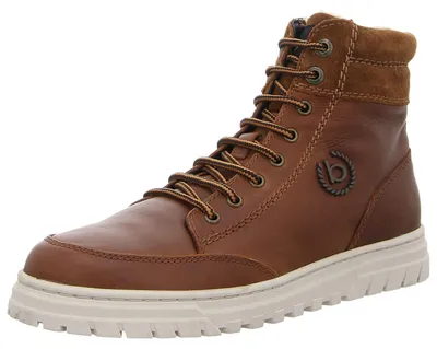 Immagine prodotto di Bugatti scarpe da uomo fodera calda stivali stringati marrone tempo libero, numero di scarpe: 46 EU
