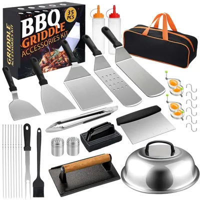 Produktbild von Professionelles Grillzubehör-Set mit 35 Teilen