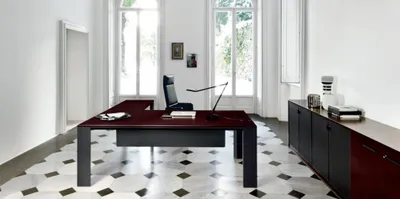 Produktbild von Design Schreibtisch Italienische Möbel Einrichtung Tisch Computermöbel Frezza