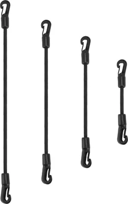 Obrázek produktu pro Kajak Bungee Cord 4 Pack Elastický popruh držák Tie Down pro venkovní kempování auto loď
