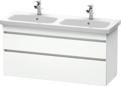 Image de Duravit DuraStyle Meuble sous-lavabo suspendu 6498, 2 tiroirs, 1230mm, DS649801818