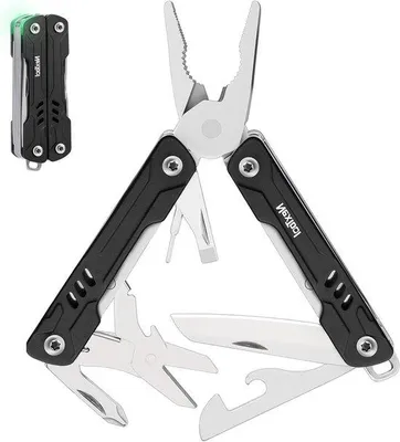 Produktbild von Kompaktes 11-in-1-Multitool Mini mit Zange und Schraubendreher