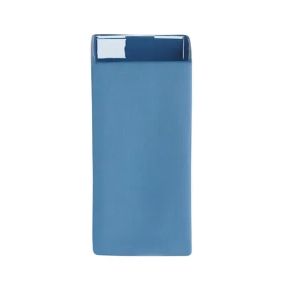 Obrázek produktu pro ASA váza, modrá CUBEBLUE 6 x 6 cm, v. 12 cm 46034108 Hodnotná sada obsahuje 4 x uvedené zboží a dárek + dar