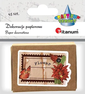 Image de Notes autocollantes décoratives Titanum, boîte en carton de 45 pièces