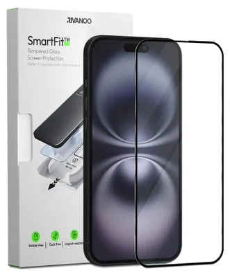 Produktbild von 1-Pack iPhone 16 Displayschutzfolie - Gehärtetes Glas | [Automatische Installation] - Blasenfrei