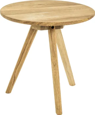 Produktbild von HAKU Beistelltisch eiche - Massivholz, B/H/T: 40x40x40 cm