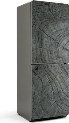 Zdjęcie produktu dla Zbliżenie słojów drewna - Magnetyczna osłona lodówki - Magnetyczna folia dekoracyjna do kuchni - Magnetyczna dekoracja lodówki - Samoprzylepna tablica magnetyczna - Folia magnetyczna na drzwi lodówki - 70x190 cm