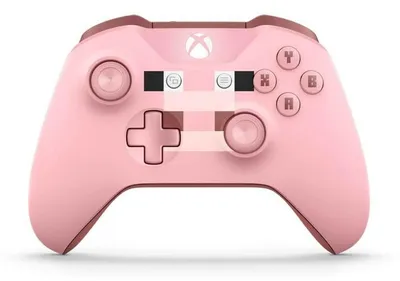 Produktbild von Microsoft XBOXONE WRL CNTRL MINECRAFT PI, Gamepad, PC, Tablet PC, Xbox One, Xbox One S, D-Pad, Analog / Digital, Kabellos, Bluetooth