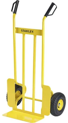 Image de Stanley Diable SWTD-HT526 - Max. 300KG - Acier - 47 x 62 x 114 CM - Poignées antidérapantes - Jaune