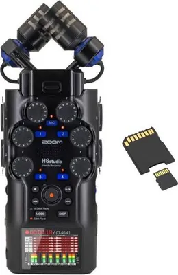 Image de Zoom Enregistreur audio H6 Studio avec carte mémoire