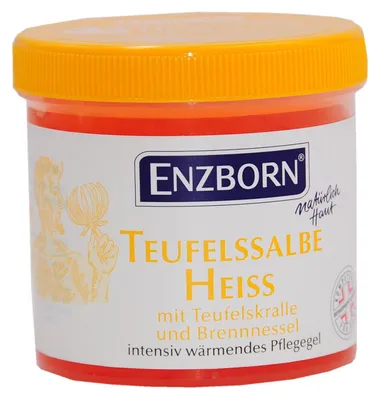 Produktbild von Enzborn Teufelssalbe HEISS Pflegegel 200 ml