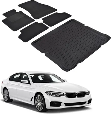 Produktbild von Kofferraumwanne Fußmatten Set Für BMW 5 Series G30 2017-2023, Genaue Passform
