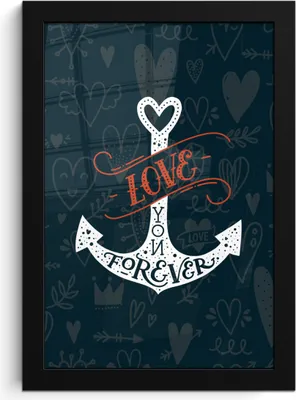 Produktbild von MuchoWow® MuchoWow® Gerahmtes Poster Liebe - Zitat - Herz - Jungen - Mädchen - Baby 20x30 cm - Poster mit zchwarzem Bilderrahmen - Drucken - Bilder Poster im Rahmen