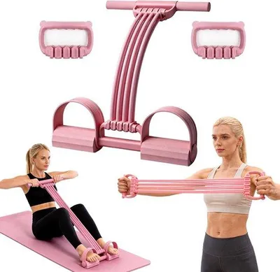 Produktbild von Widerstandsband 3-in-1 – Multifunktionales System – Für Krafttraining und Muskelaufbau – JunD