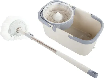 Obrázek produktu pro Verk 27050 Rotační mop 360 + kbelík šedý