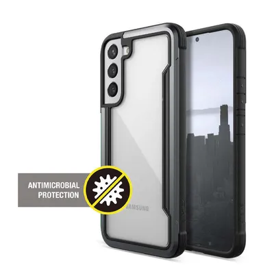 Produktbild von X-Doria Raptic Shield Pro - Samsung Galaxy S22+ 5G Gehäuse (antimikrobieller Schutz) (Schwarz)