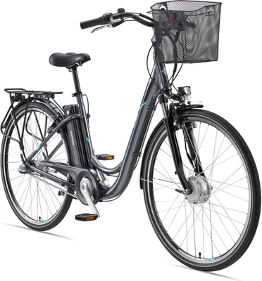 Produktbild von Telefunken E-Bike RC830 28 Zoll mit 3-Gang Shimano Nabenschaltung - Frontmotor 250W /10,4Ah / 36V Sitzrohrakku anthrazit