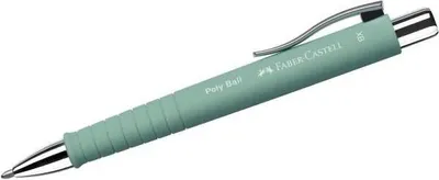 Produktbild von Faber-Castell 241165, Clip, Clip-on-Einziehkugelschreiber, Nachfüllbar, Blau, 1 Stück(e), Extradick