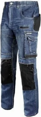 Produktbild von LAHTI PRO Arbeitshose L40510  Gr. S Slim FIT Jeanshose Sicherheitshose Schutzhose Jeans Herrenhose Hose Bundhose Berufshose Herren