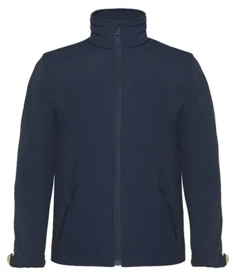 Produktbild von B&C - Softshelljacke mit Kapuze für Kinder FK2258 (116) (Marineblau)