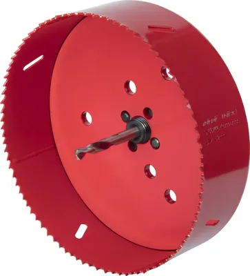 Image de wolfcraft Scie cloche 152 mm bimétal rouge 5498000