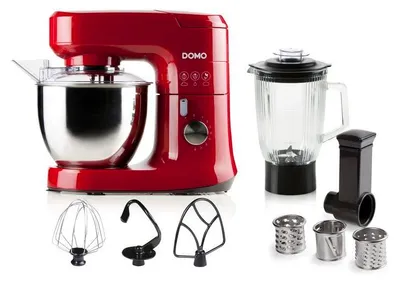 Image de Robot sur socle 4.5l 700w rouge - Domo - DO9145KR -