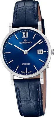 Produktbild von Candino Damen Uhr Analog Luxus Edelstahl Armbanduhr Classic blau D2UC4725/2