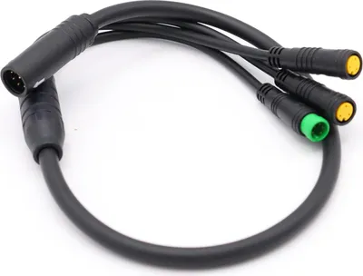 Produktbild von Bafang | 1T3 Kabelbaum für Bafang UART Systeme, 50cm E-Bike Pedelec Schwarz