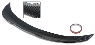 Zdjęcie produktu dla Spoiler bagażnika, pasuje do BMW serii 5 2010-2017, wygląd włókna węglowego
