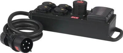 Zdjęcie produktu dla Rozgałęźnik zasilania PCE MPD-416CEE CEE 32 A 4x Schuko - 1x CEE 16 A 5P