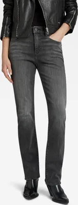 Produktbild von G-STAR RAW DENIM STRACE STRAIGHT WMN D632-G108 WORN IN BLACK MOON Damen Jeans