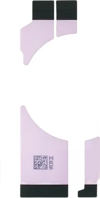 Produktbild von Klebefolie Akku für Apple iPhone 13 (A2633 ) Klebepad Kleberahmen Klebestreifen, Batterie Kleber