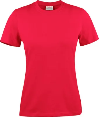 Produktbild von Modernes, leichtes Damen T-Shirt aus 100% Baumwolle mit 140g/m² Stoffgewicht