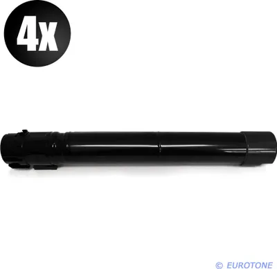 Produktbild von 4x Eurotone Toner Alternative für Dell 593-10882 2CH2D Black Schwarz
