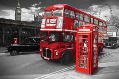 Immagine prodotto di Londra - Poster - Punti di riferimento colourlight